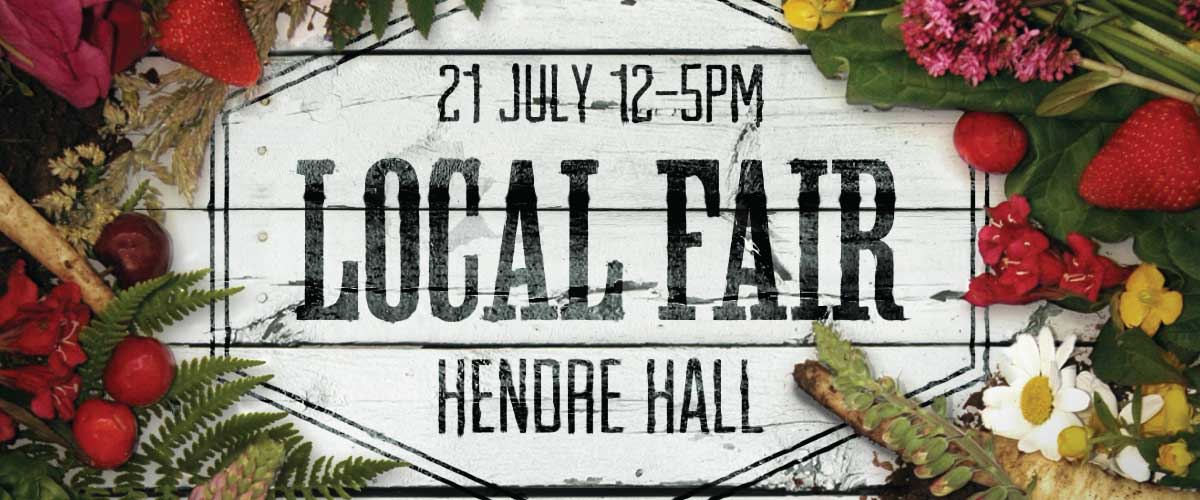 Caffi Cynefin Hendre Fair Poster Design