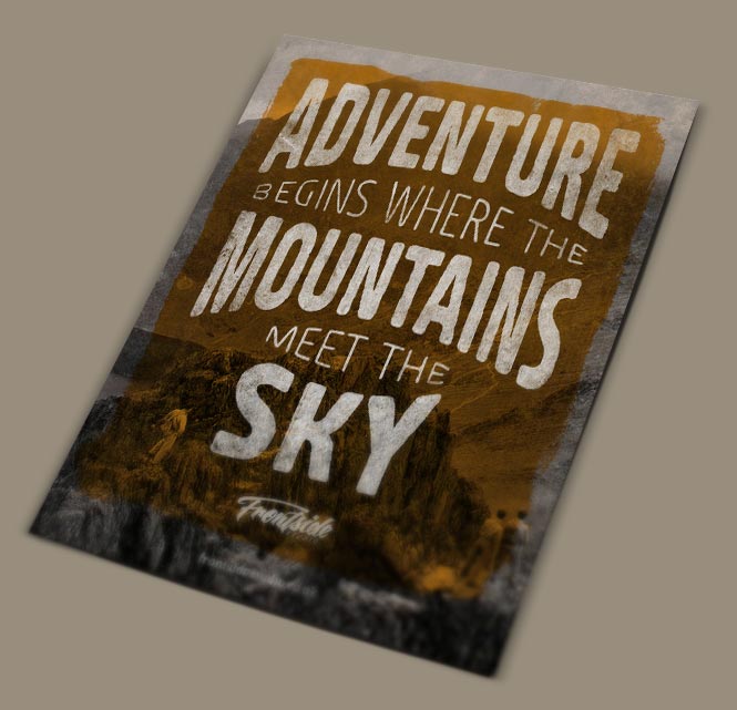 Adventure begins where the mountains meet the sky
